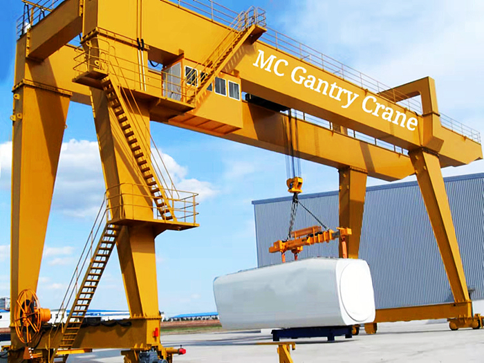 MC Model Double Girder Electric Magnetic Gantry Crane