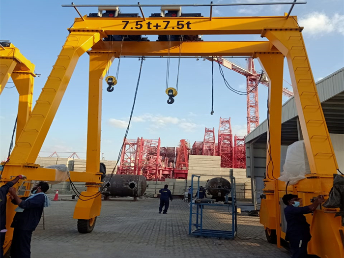 RTG Rubber Tyre Container Gantry Crane